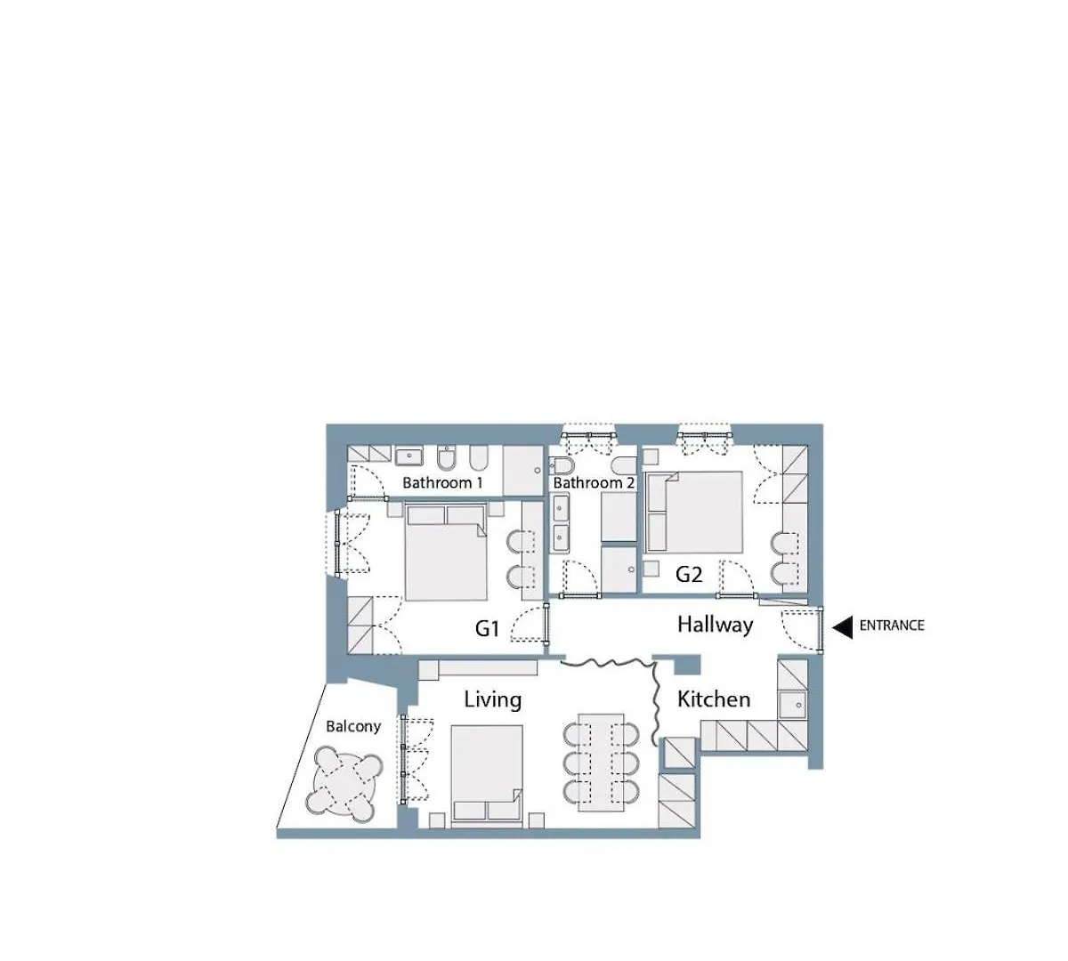 Bigfamilyflats - San Paolo - 6Pax Apartman Róma